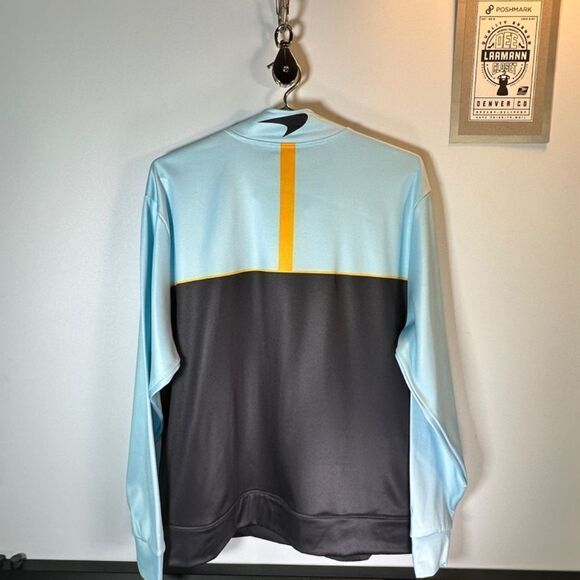 McLAREN/GULF F1 RACING TEAM®  |  OFFICIAL F1 TEAM JACKET  |  MENS-LRG  |  NEW - Picture 10 of 16